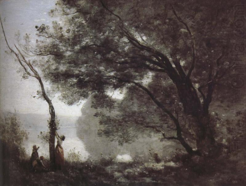 Mott memories Fontainebleau, Jean-Baptiste Corot